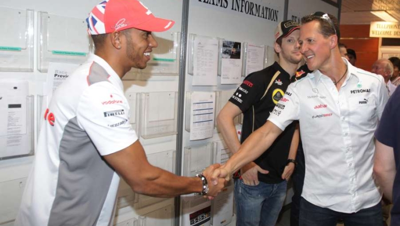 Χάμιλτον: «Δεν έχω στόχο τα ρεκόρ του Σουμάχερ»