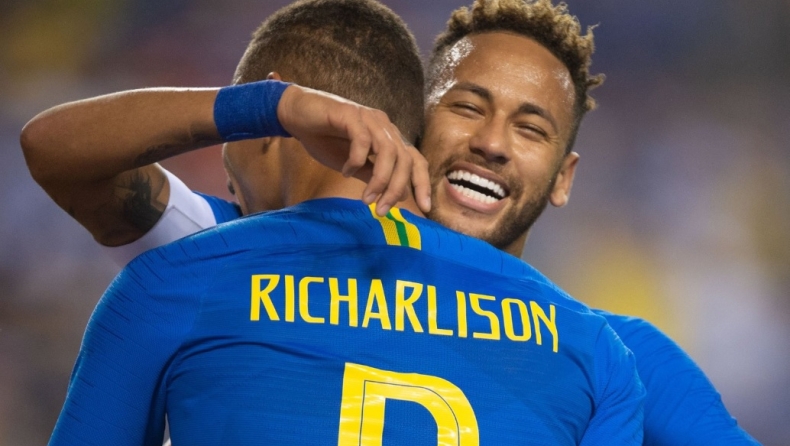 Πρώτη φορά βασικός στη Βραζιλία, δυο γκολ και μια ασίστ ο Ριτσάρλισον! (vids)