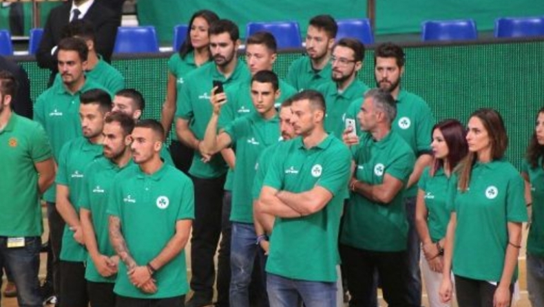 Σύσσωμος ο ερασιτέχνης Παναθηναϊκός τίμησε τον Παύλο Γιαννακόπουλο