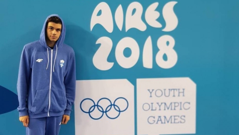 Ο καταπληκτικός Θώμογλου ασημένιο στην κολύμβηση στους Ολυμπιακούς Νέων