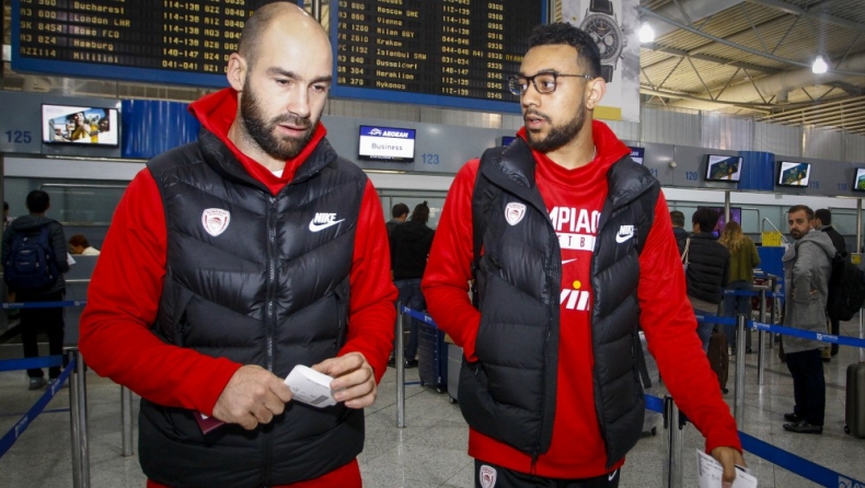 Αναχώρησε για Μόσχα ο Ολυμπιακός! (pics)