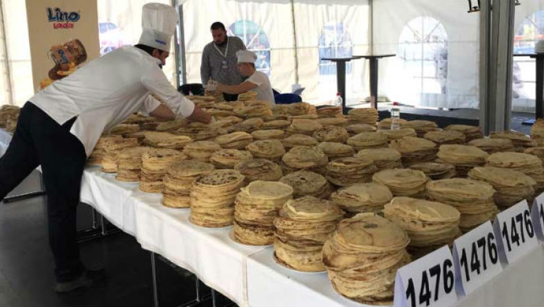 Παγκόσμιο ρεκόρ κρέπας στο Σαράγεβο (vid)