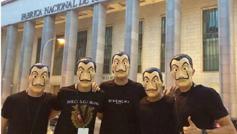 «Γεύση» από... Casa de Papel για τους Ισπανούς διεθνείς (pic)