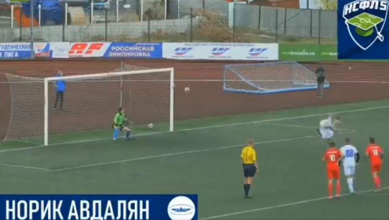 Πέναλτι με... εναέρια τούμπα από παίκτη της Ρούμπιν Καζάν! (vid)