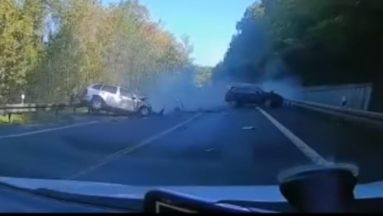 Θανατηφόρο δυστύχημα μετά από κόντρα με supercars! (vid)