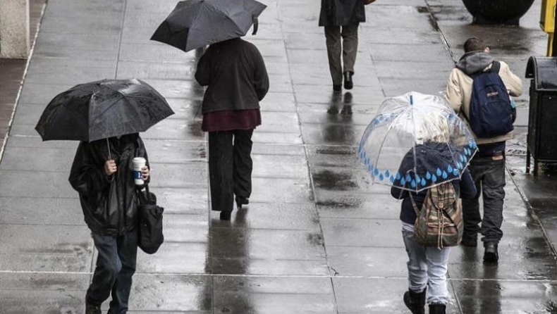 Βροχές και πτώση της θερμοκρασίας