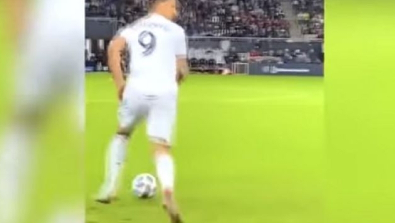 Ο Ζλάταν ντρίμπλαρε αντίπαλο και στη συνέχεια τον κοίταξε περιφρονητικά (vid)