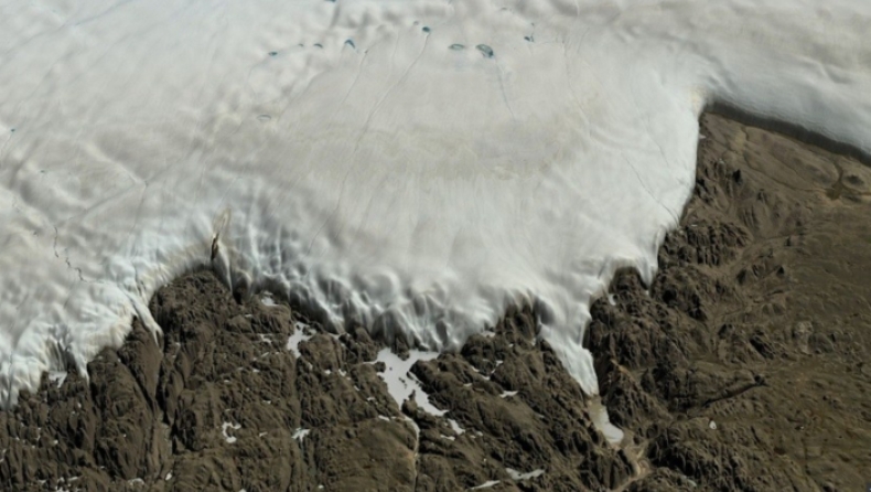 Γιγαντιαίος κρατήρας με διάμετρο 31 χιλιομέτρων από πτώση μετεωρίτη βρέθηκε στην Γροιλανδία (pics & vids)
