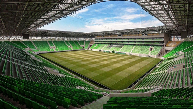 Κατάμεστη η «Groupama Arena» για το Βίντι-ΠΑΟΚ