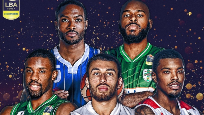 Lega Basket: Στην κορυφαία 5άδα του Οκτωβρίου ο Τζέιμς (pic)