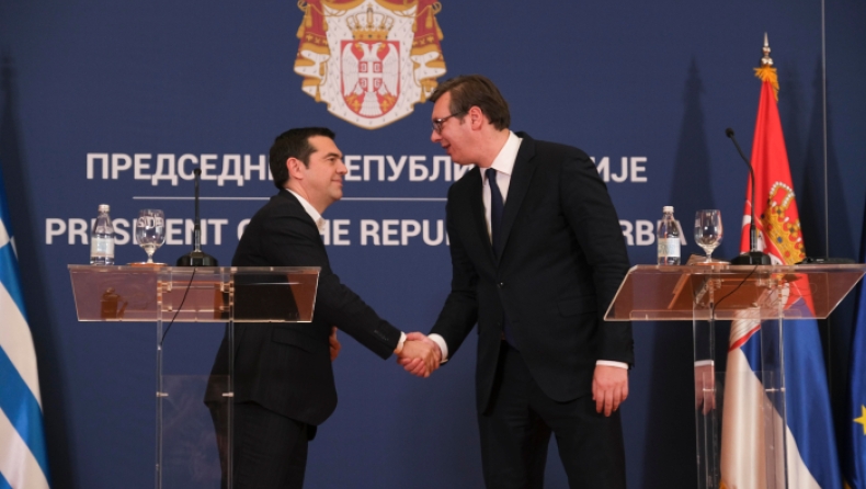Τσίπρας: «Αν Σερβία κι Ελλάδα φτιάχναμε μεικτή μπάσκετ θα ήμασταν για το NBA» (vid)