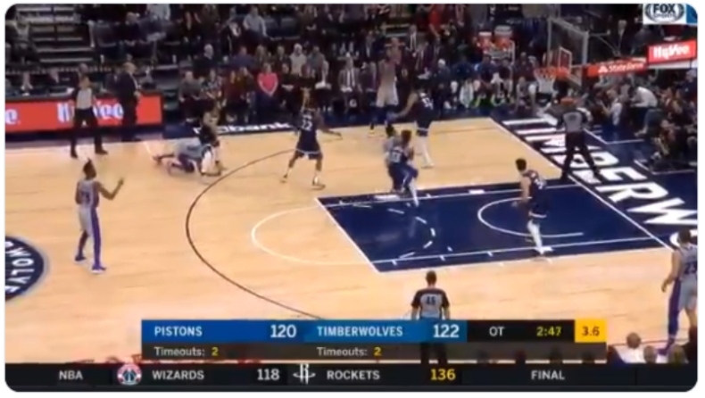 To τρίποντο του Ντράμοντ «τρέλανε» τον πάγκο της Μινεσότα! (vid)