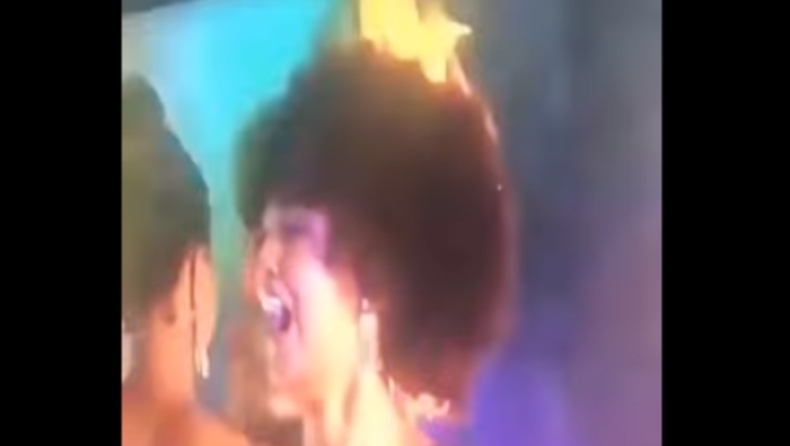 Η Μις Αφρική τυλίχθηκε στις φλόγες λίγο πριν παραλάβει το στέμμα της (vids)