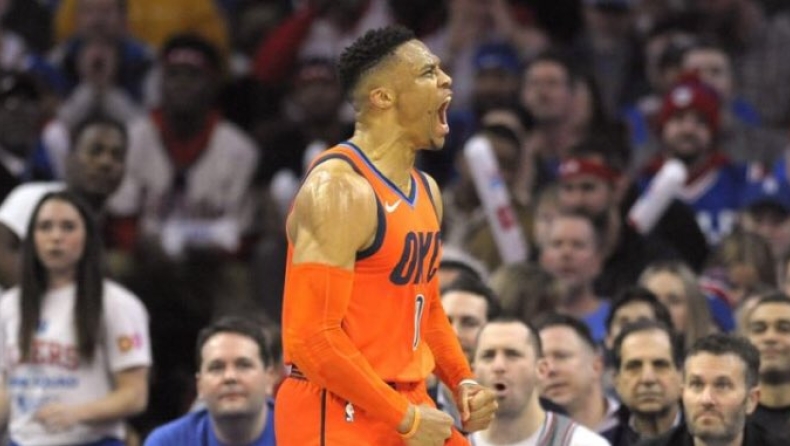 Και ο Ουέστμπρουκ το triple double του (vid)