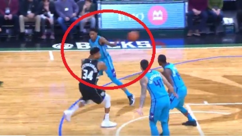 Αντετοκούνμπο: Και no look πάσα έχει το μενού! (vid)