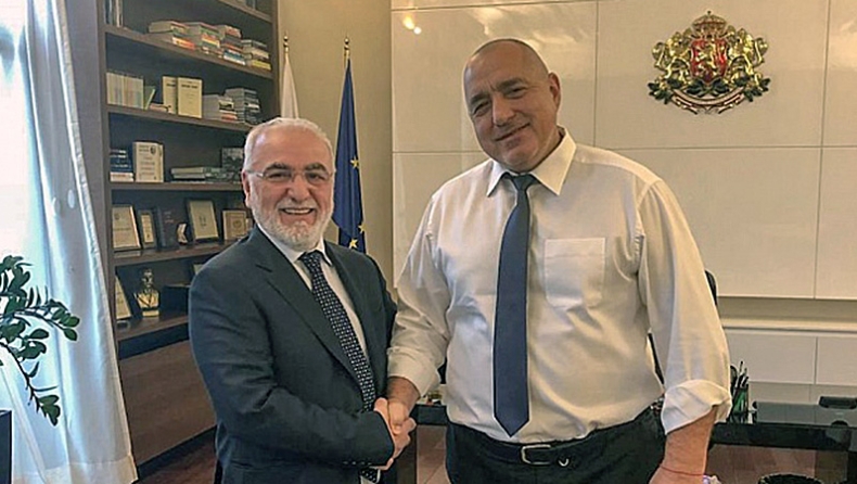 Ο Ιβάν Σαββίδης συναντήθηκε με τον Βούλγαρο πρωθυπουργό Μπόικο Μπορίσοφ