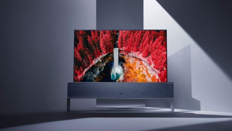 Η LG παρουσίασε τηλεόραση που τυλίγεται και ξετυλίγεται σαν ρολό (vids)