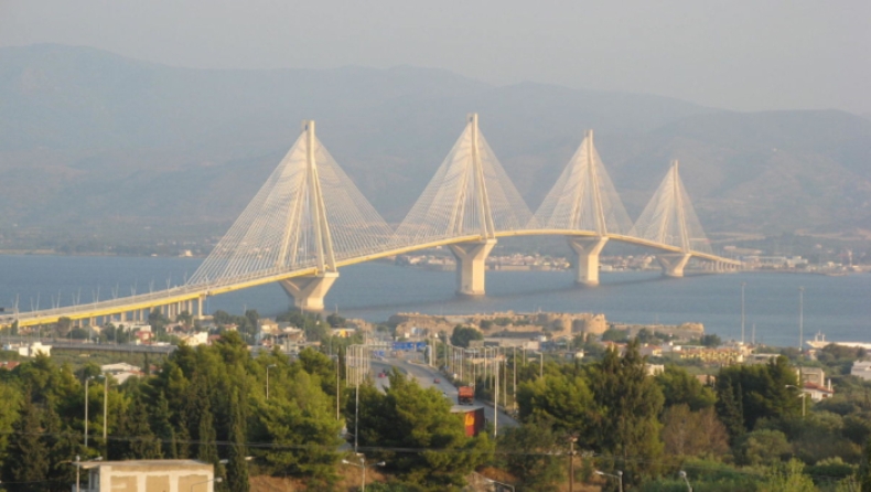 Αυξάνονται οι τιμές των διοδίων στην γέφυρα Ρίου - Αντιρρίου