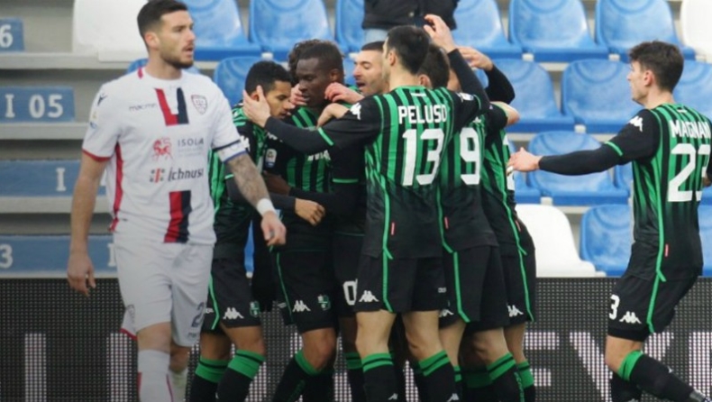 Σασουόλο - Κάλιαρι 3-0