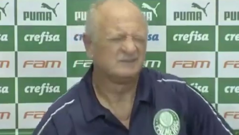 Ο κολικός έβγαλε... νοκ-άουτ τον Σκολάρι από τη συνέντευξη Τύπου (vid)