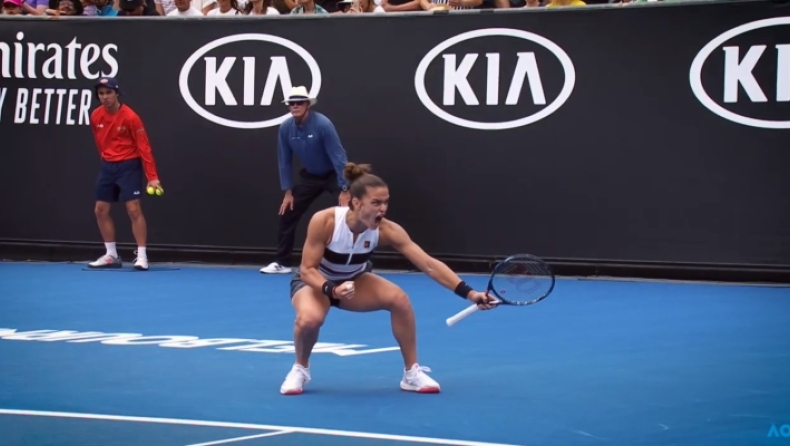 Australian Open: Με Τσιτσιπά, Σάκκαρη και Ελλάδα η ταινία (vid)