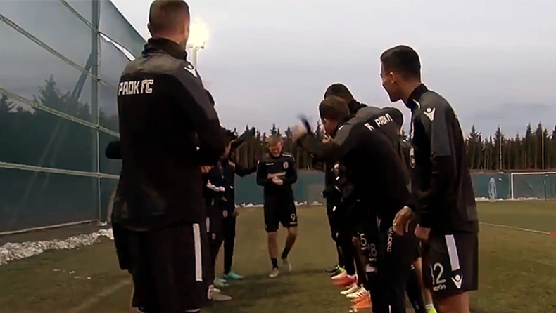 ΠΑΟΚ: H «υποδοχή» στον Σβιντέρσκι (vid)