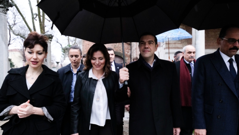 Ο Τσίπρας συναντήθηκε στην Κωνσταντινούπολη με εκπροσώπους της ελληνικής Ομογένειας