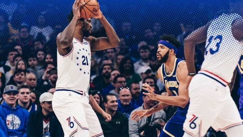 To double double του Εμπίντ με τους Λέικερς (vid)