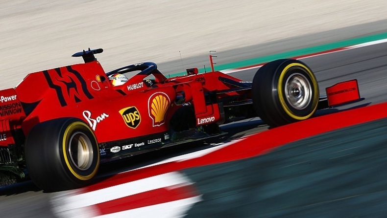 Φέτελ και Ferrari «καταπίνουν» τον ανταγωνισμό (vid)