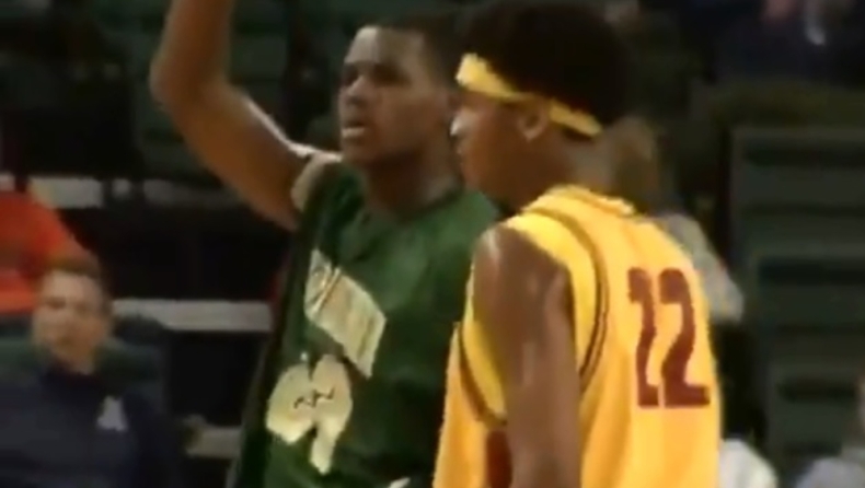 Η ματσάρα των... 17χρονων ΛεΜπρόν και Καρμέλο! (vid)