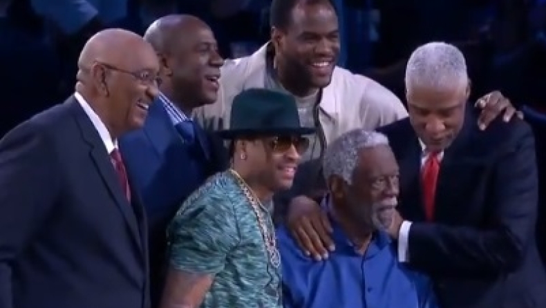 All Star Game 2019: Η αγκαλιά έξι θρύλων του ΝΒΑ (vid)