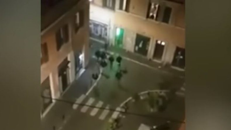 Λάτσιο - Σεβίλλη: Ξύλο στη Ρώμη μεταξύ οπαδών, τέσσερις στο νοσοκομείο! (vid)