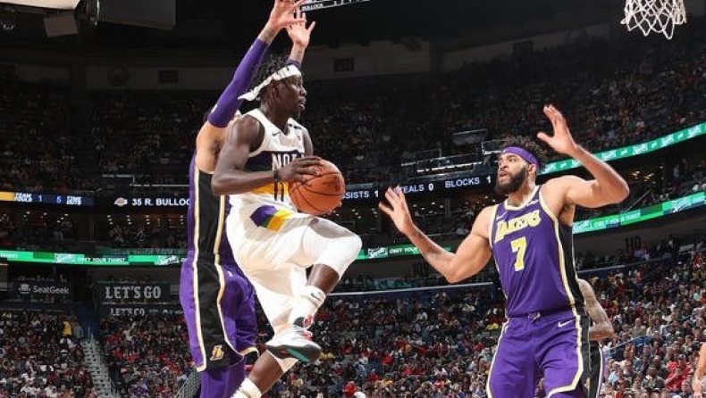 Πέλικανς - Λέικερς 128-115