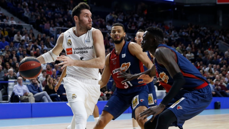 Ρεάλ Μαδρίτης - Μπασκόνια 82-76