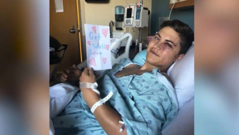 Έπεσε από γέφυρα 15 μέτρων προσπαθώντας να βγάλει selfie κι επέζησε (vid)