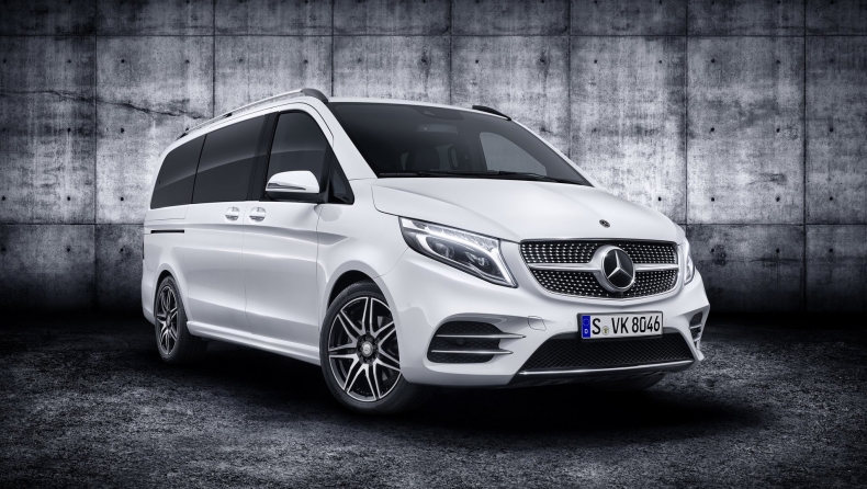 H Mercedes ανανεώνει την πολυτελή V-Class (pics)