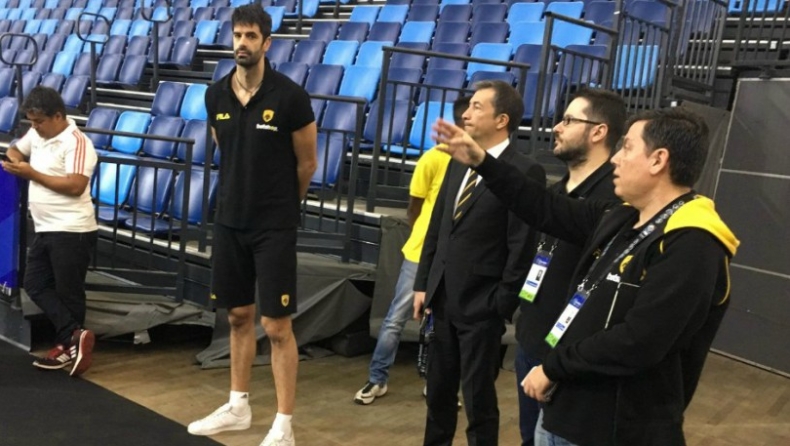 ΑΕΚ: Προπόνηση στην «Carioca Arena» ενόψει Σαν Λορέντζο (pic)