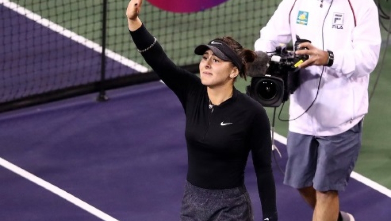 Μπιάνκα Αντρεέσκου: Η 18χρονη κατέκτησε το Indian Wells (vid)