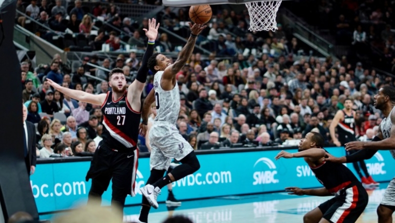 Σπερς - Μπλέιζερς 108-103