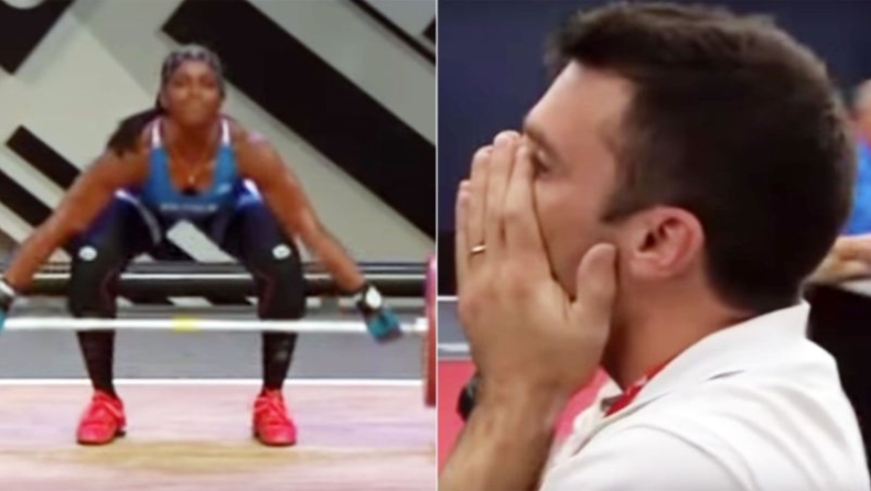 Η μπάρα έσπασε σε δυο σημεία το χέρι της γαλλίδας Ναγιό-Κετσάνκε στο ευρωπαϊκό της Γεωργίας