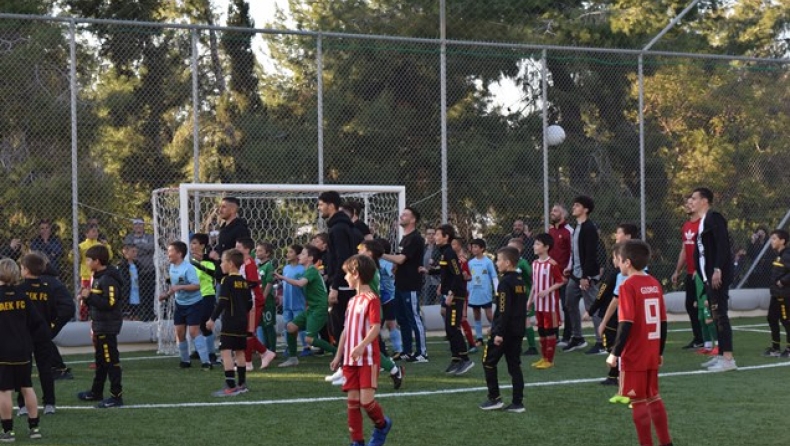 Μικτή παιδιών vs Μικτής ποδοσφαιριστών με νικήτρια την αλληλεγγύη! (vids & pics)