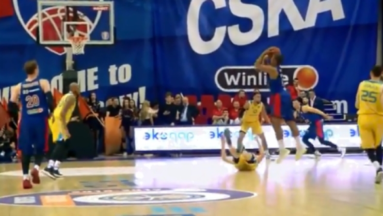 Buzzer beater τρίποντο ο Χάινς (vid)