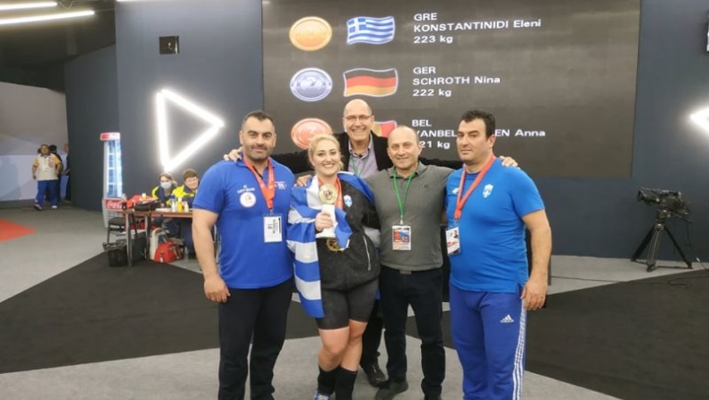 Πρωταθλήτρια Ευρώπης η Κωνσταντινίδη στην Γεωργία