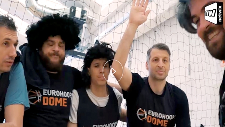 Διαμαντίδης και Παπαλουκάς μαθαίνουν μπάσκετ από τους Ι4 (vids)