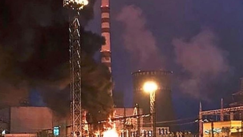 Πυρκαγιά σε πυρηνικό σταθμό της Ουκρανίας
