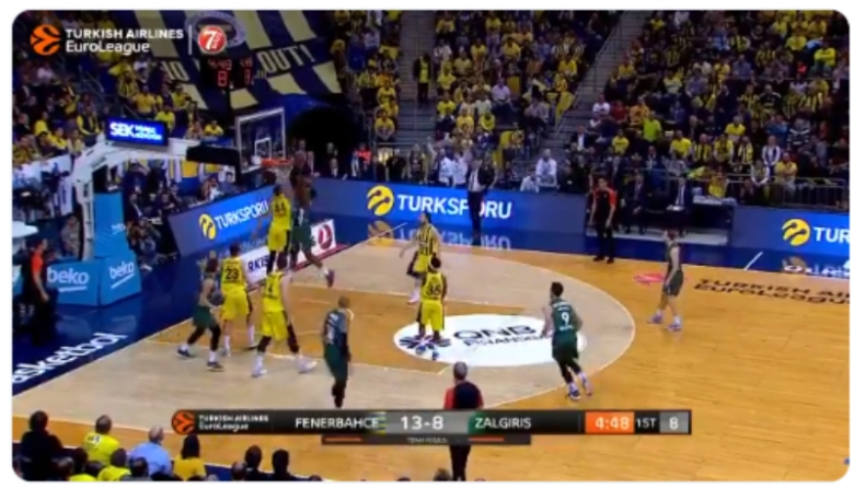 Φενέρ - Ζαλγκίρις: Ουλανόβας σερβίρει, Τόμπσον καρφώνει! (vid)