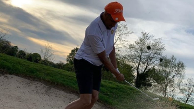 Ο Τουπάν το έριξε στο γκολφ (pic)