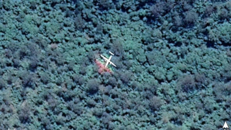 Μυστήριο με φωτογραφία του Google Earth: Γυναίκα υποστηρίζει ότι δείχνει εξαφανισμένη πτήση από το 1980 (pic)