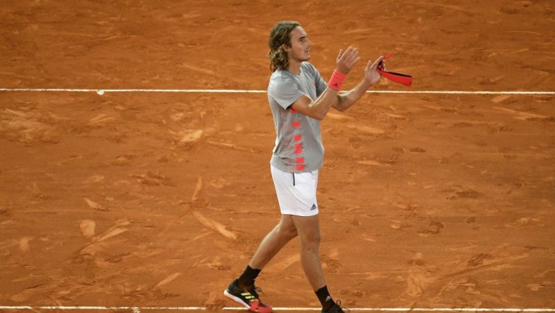 Τσιτσιπάς: Η αποθέωση του από τους θεατές στη Μαδρίτη (vid)