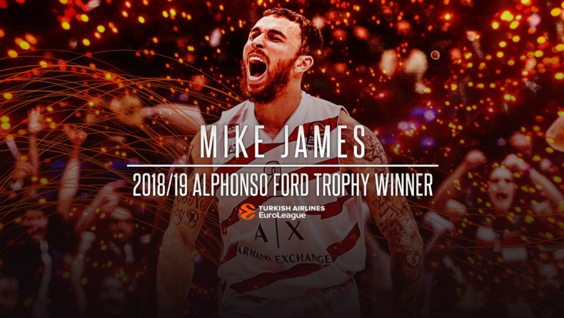 Το «Alphonso Ford Trophy» στον Μάικ Τζέιμς! (vid)
